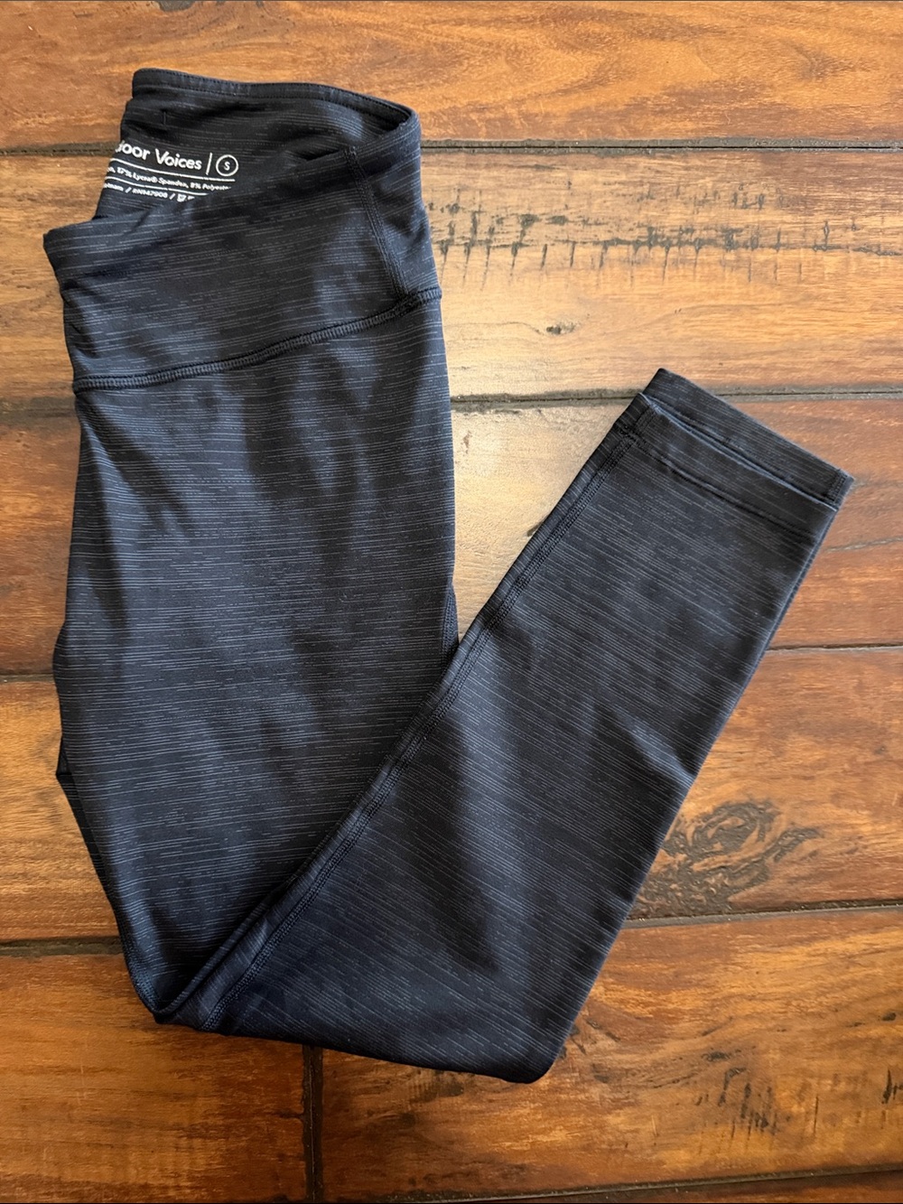 Outdoor Voices Black/Gray Leggings
